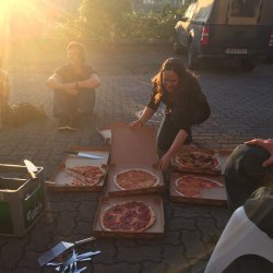 Pizza für alle!